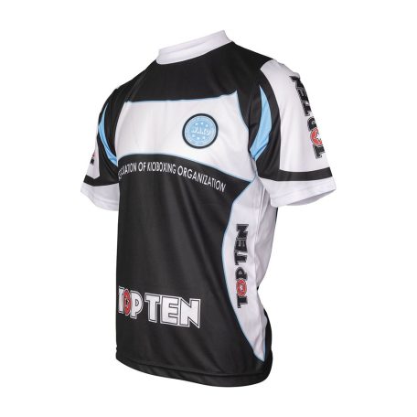 T-shirt, Top Ten, WAKO, black-white, S méret