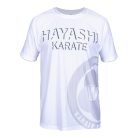 Póló, Hayashi, WKF Shade, fehér, XL méret
