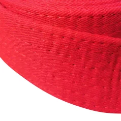 Öv Saman, pamut, piros, 200 méret