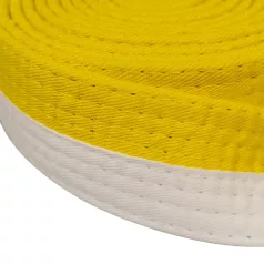 Öv Saman, pamut, dupla, fehér/citrom, 260 méret