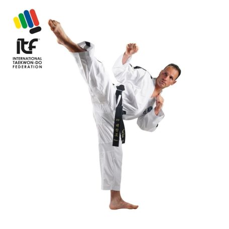 Taekwon-Do Instructor Dobok “Premium Gold” (4th - 6th Dan) (ITF approved)