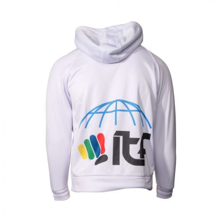 Hoodie “ITF SHADOW”, Top Ten, Taekwondo, white