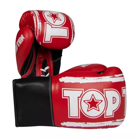 Boxkesztyű, Top Ten Round Up, bőr, fűzős
