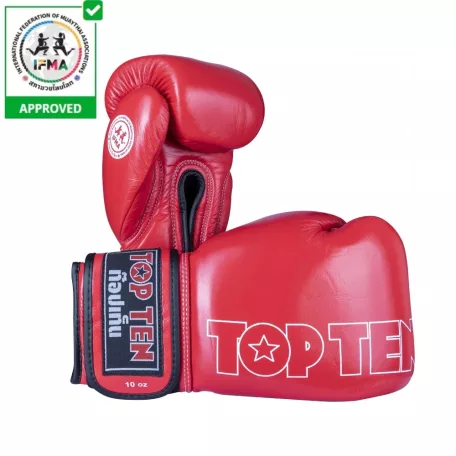 Muay Thai Boxkesztyű, Top Ten, Mad, IFMA valódi bőr
