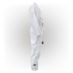  Karate ruha, Saman Hanami, 7,5 oz, övvel, fehér, pamut/poly