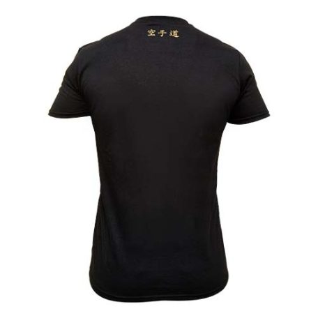 T-shirt, Saman, Karate, cotton, black