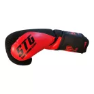Boxing gloves, Saman, STG, artificial leather, Black-red