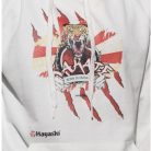 Hoodie, Hayashi, Tiger, white