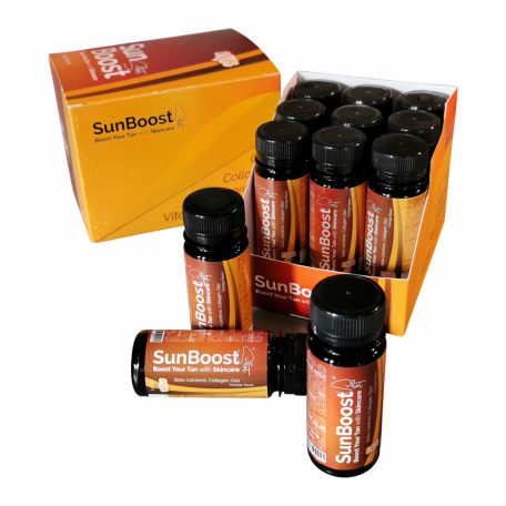 SunBoost, Vitamin Shot, Narancs ízű, 60ml