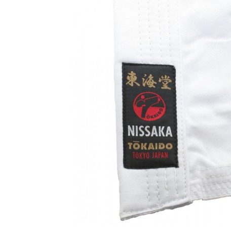 Karate ruha, TOKAIDO NISSAKA, 10oz, fehér, 180 cm méret