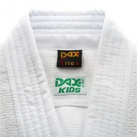 Judo ruha, DAX, Kids, 450g, fehér, 170 cm méret