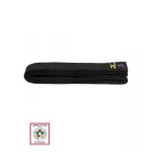 Judo öv, Mizuno, Kuro, pamut, fekete, japán, IJF, 295 (5,0) méret