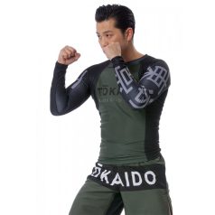   Rashguard, Tokaido Athletic Elite Training, fekete-zöld, XS méret