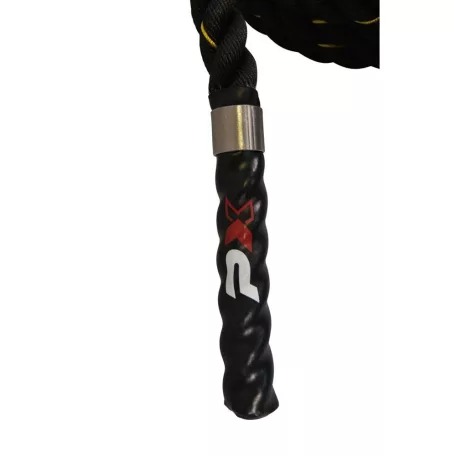 Erősítő kötél PROtech, Battlerope 9,0 m x 3,9 cm, fekete