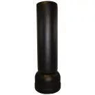 Álló boxzsák, Phoenix, Economy, műanyag+PU, 180 cm, fekete