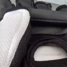 Taekwondo kesztyű, WTF, Wacoku, fehér/fekete, M