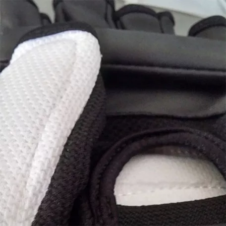 Taekwondo kesztyű, WTF, Wacoku, fehér/fekete, XL