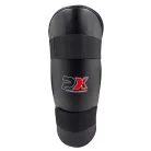 Lábszárvédő, Phoenix, műbőr, fekete, XXL