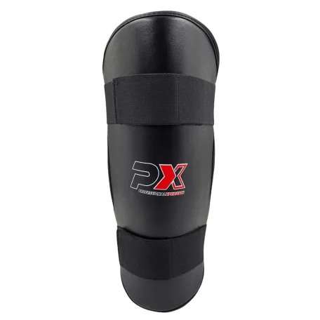 Lábszárvédő, Phoenix, műbőr, fekete, XXL