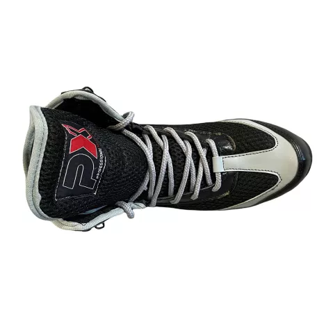 Box cipő, Phoenix, fekete/szürke, 46 méret