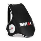 Testpajzs, Smai, bőr, fekete-fehér, vállpánttal, egy méret