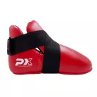 Lábfejvédő, Phoenix, Kick-Box, tépőzáras, Piros, XXL