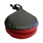 Nyeles pontütő, dupla, műbőr