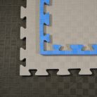 Tatami szőnyeg, 1m*1m*2cm, Phoenix, kék-szürke