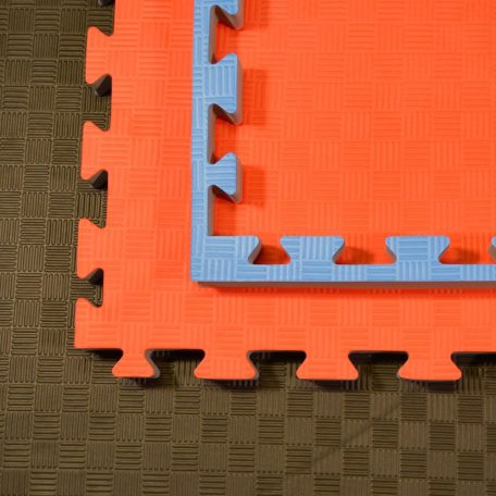 Tatami szőnyeg, 1m*1m*4cm, Phoenix, kék-piros