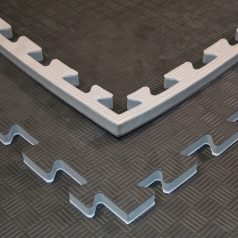 Tatami szőnyeg, 1m*1m*2cm, Phoenix, fekete-szürke