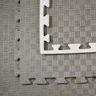 Tatami szőnyeg, 1m*1m*2cm, Phoenix, fekete-szürke