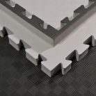 Tatami szőnyeg, 1m*1m*4cm, Phoenix, fekete-szürke