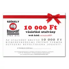 Ajándékutalvány - 10 000 Ft